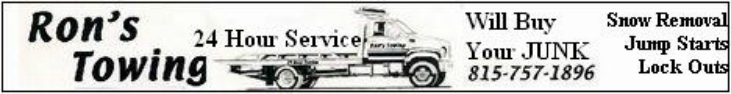 Ron's Towing 815-757-1896 Rochelle